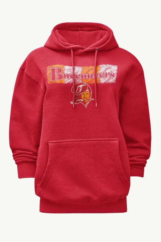 WOMENS TAMPA BAY BUCANEERS COLOR SHADING HOODIE sold by Starter