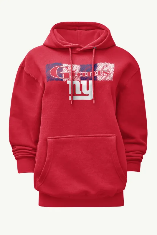 WOMENS NEW YORK GIANTS COLOR SHADING HOODIE sold by Starter