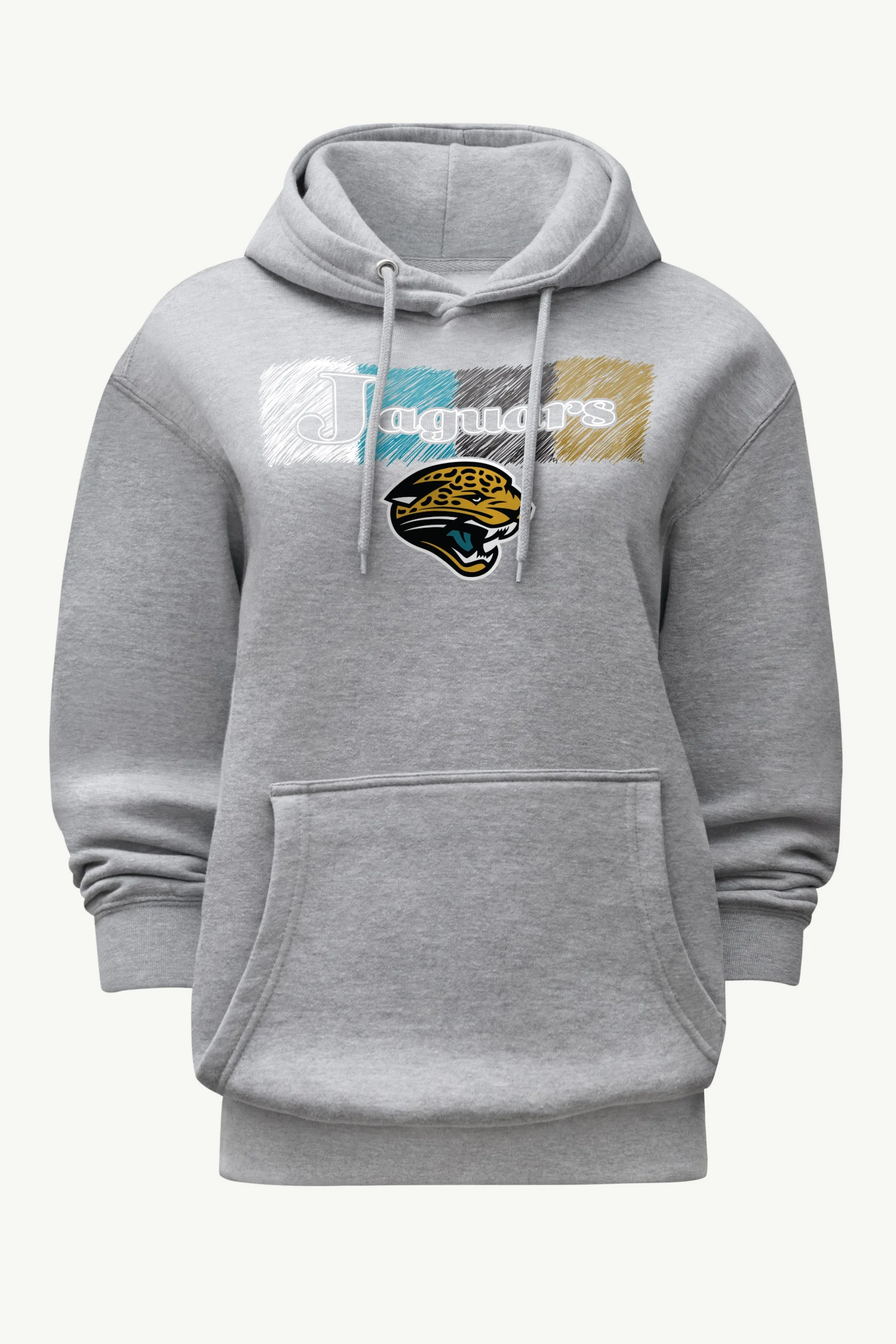 WOMENS JACKSONVILLE JAGUARS COLOR SHADING HOODIE sold by Starter