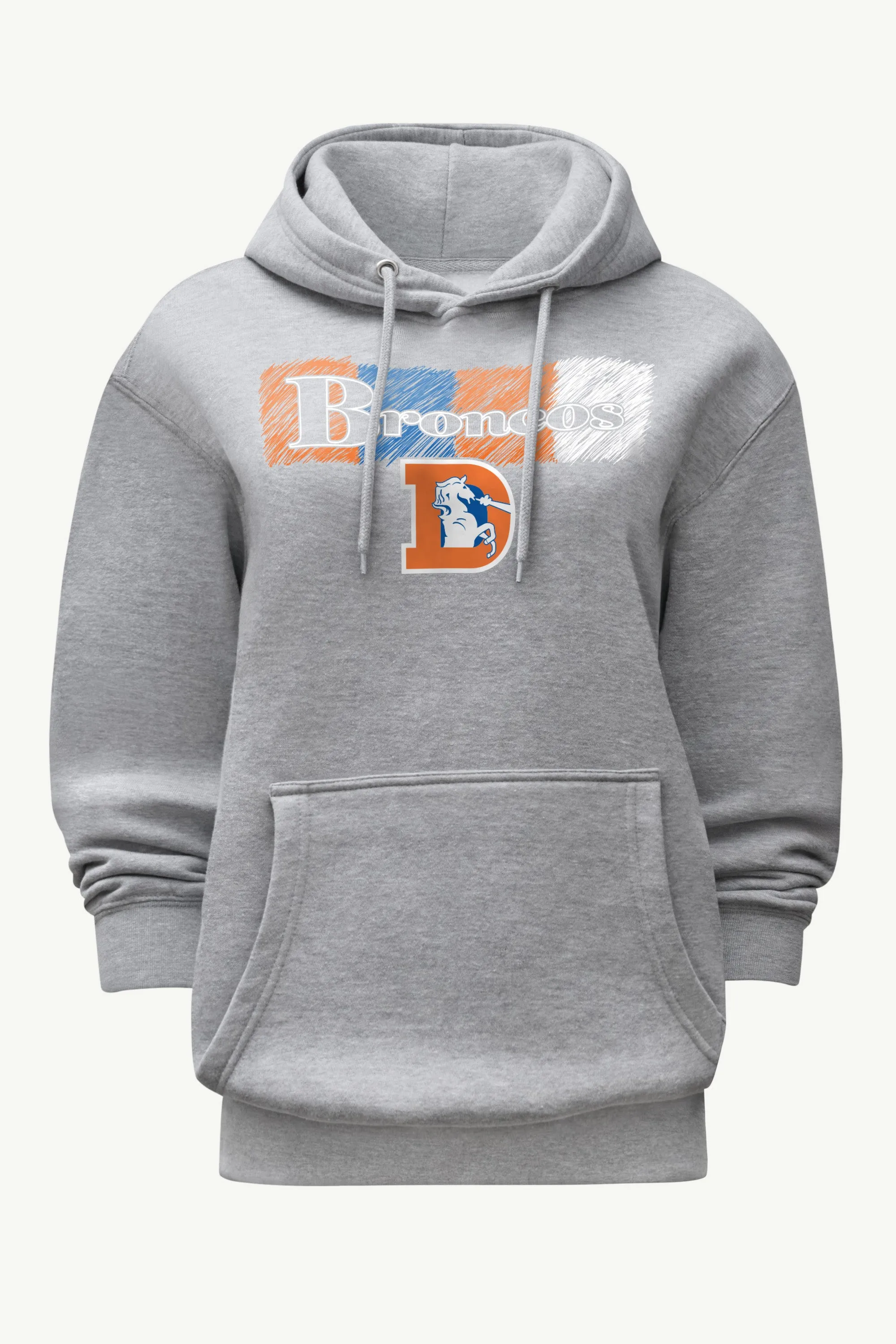 WOMENS DENVER BRONCOS COLOR SHADING HOODIE sold by Starter