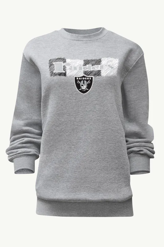 WOMENS LAS VEGAS RAIDERS COLOR SHADING SWEATSHIRT sold by Starter