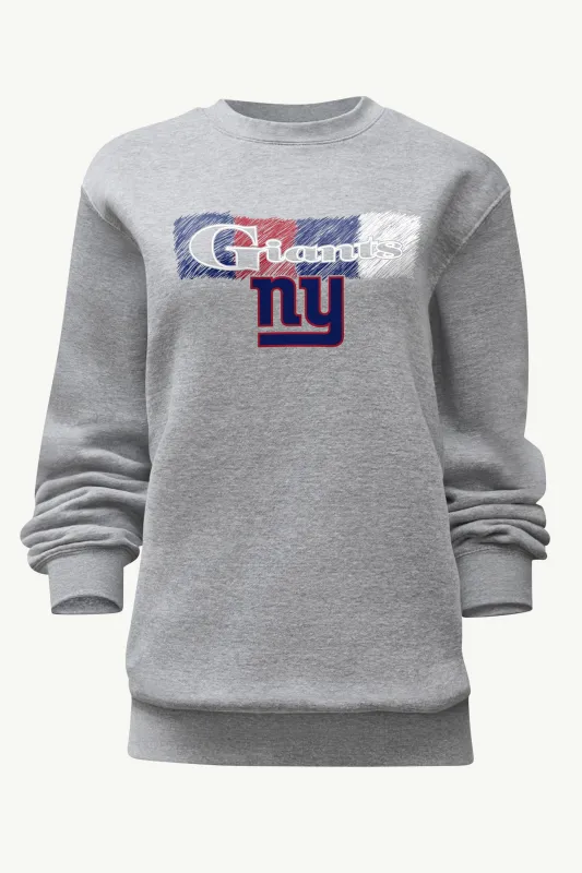 WOMENS NEW YORK GIANTS COLOR SHADING SWEATSHIRT sold by Starter
