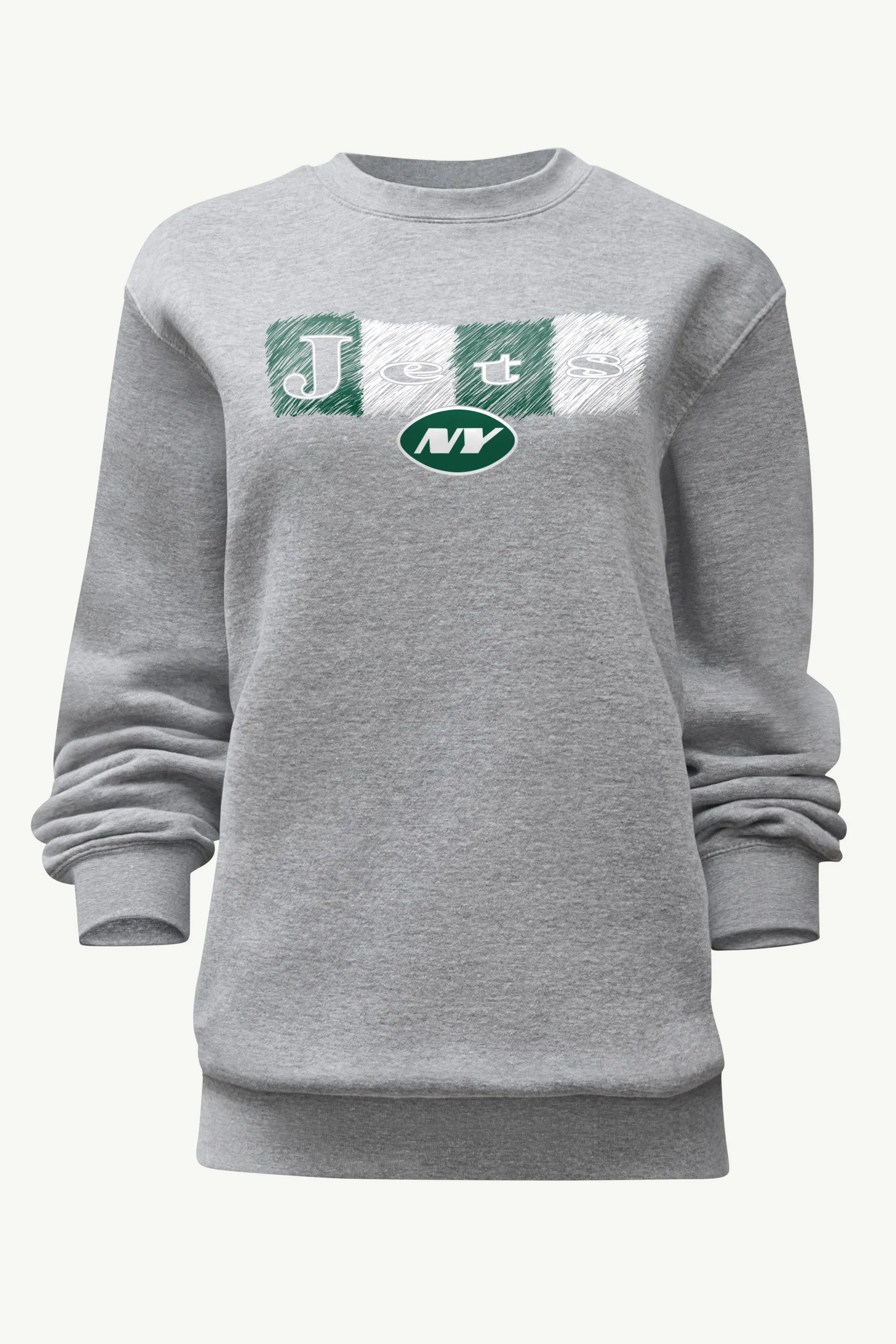 WOMENS NEW YORK JETS COLOR SHADING SWEATSHIRT sold by Starter