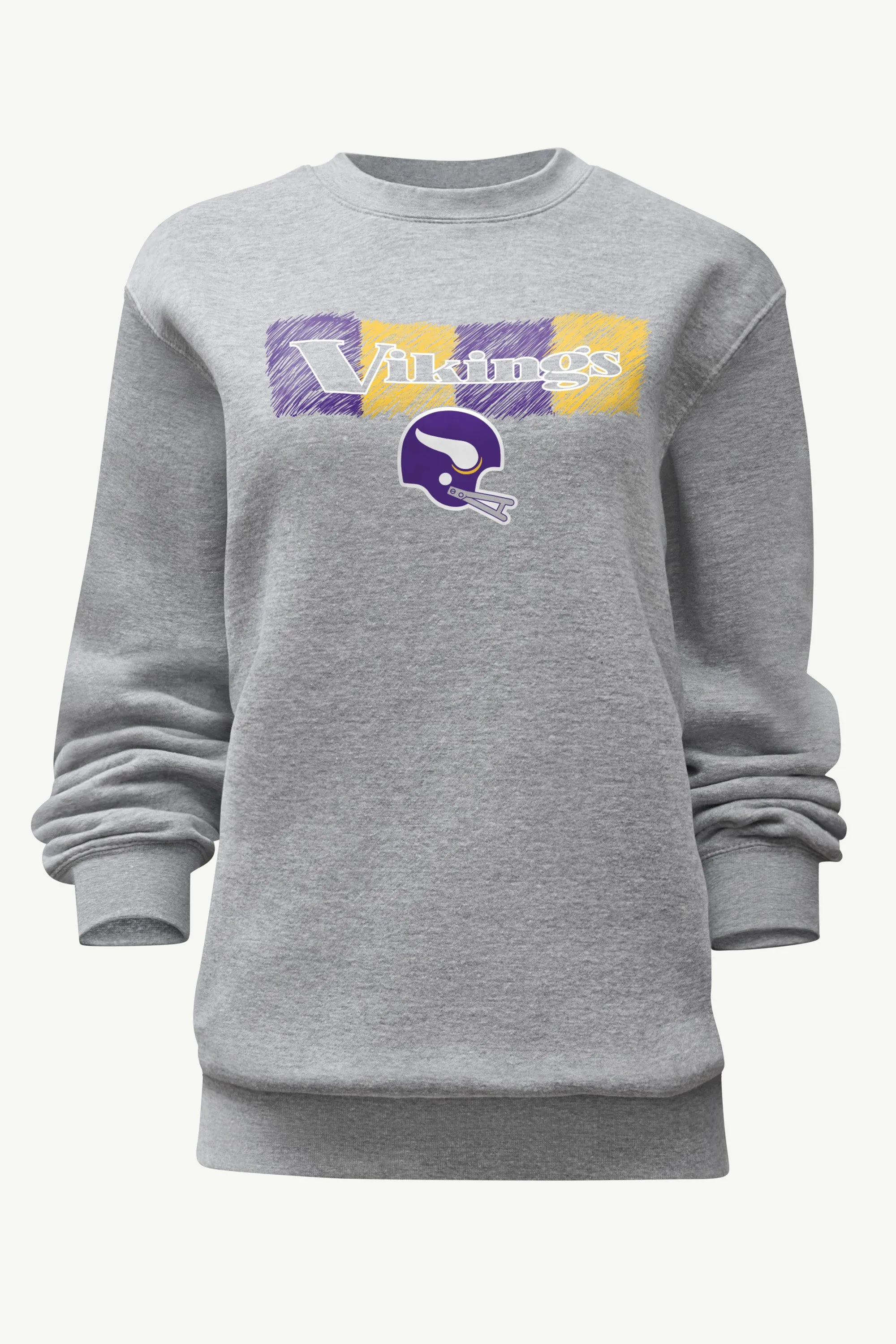 WOMENS MINNESOTA VIKINGS COLOR SHADING SWEATSHIRT sold by Starter