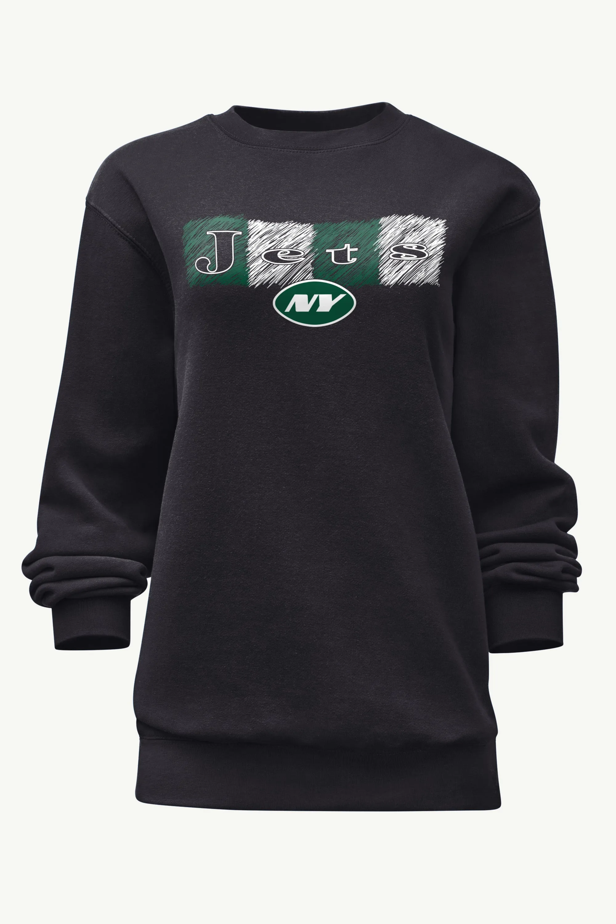 WOMENS NEW YORK JETS COLOR SHADING SWEATSHIRT sold by Starter