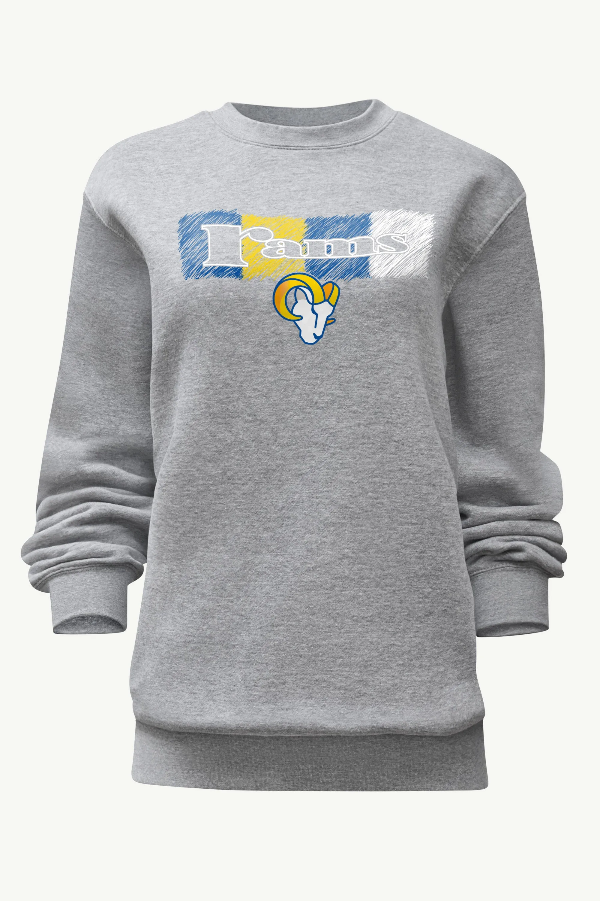 WOMENS LOS ANGELES RAMS COLOR SHADING SWEATSHIRT sold by Starter
