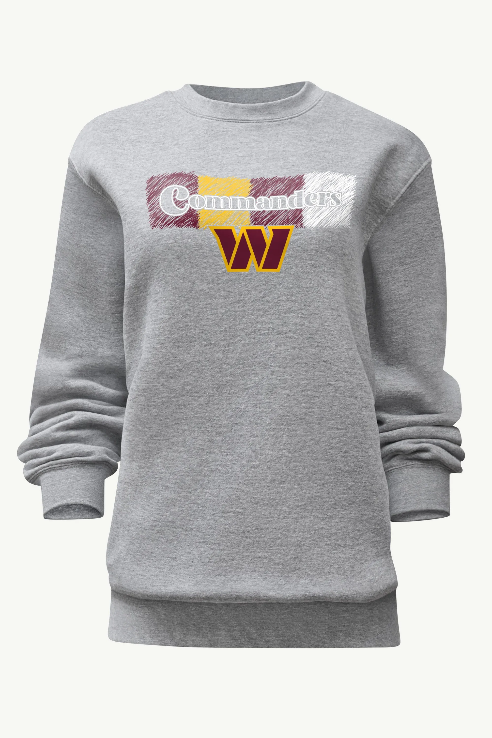 WOMENS WASHINGTON COMMANDERS COLOR SHADING SWEATSHIRT sold by Starter