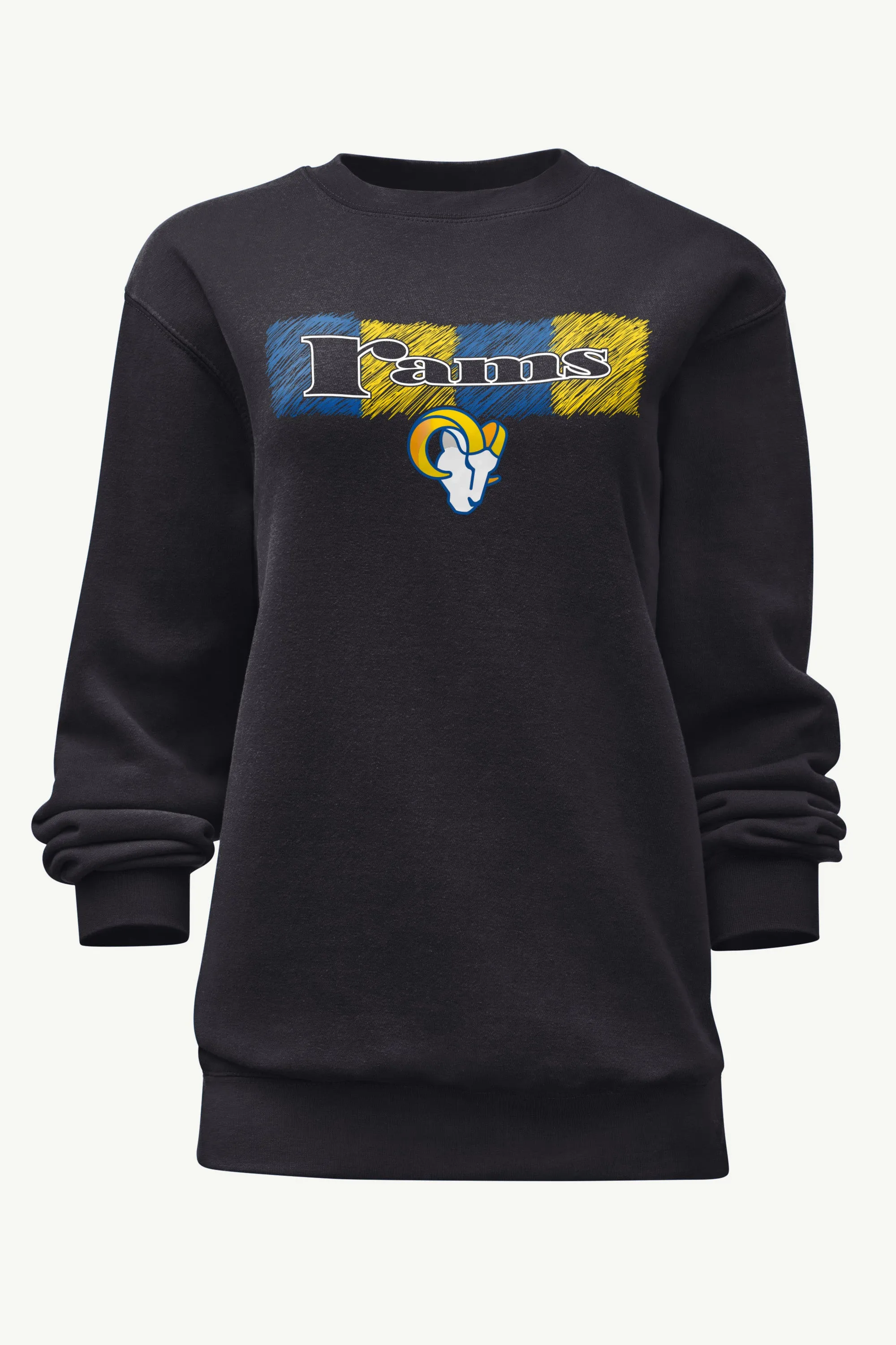 WOMENS LOS ANGELES RAMS COLOR SHADING SWEATSHIRT sold by Starter