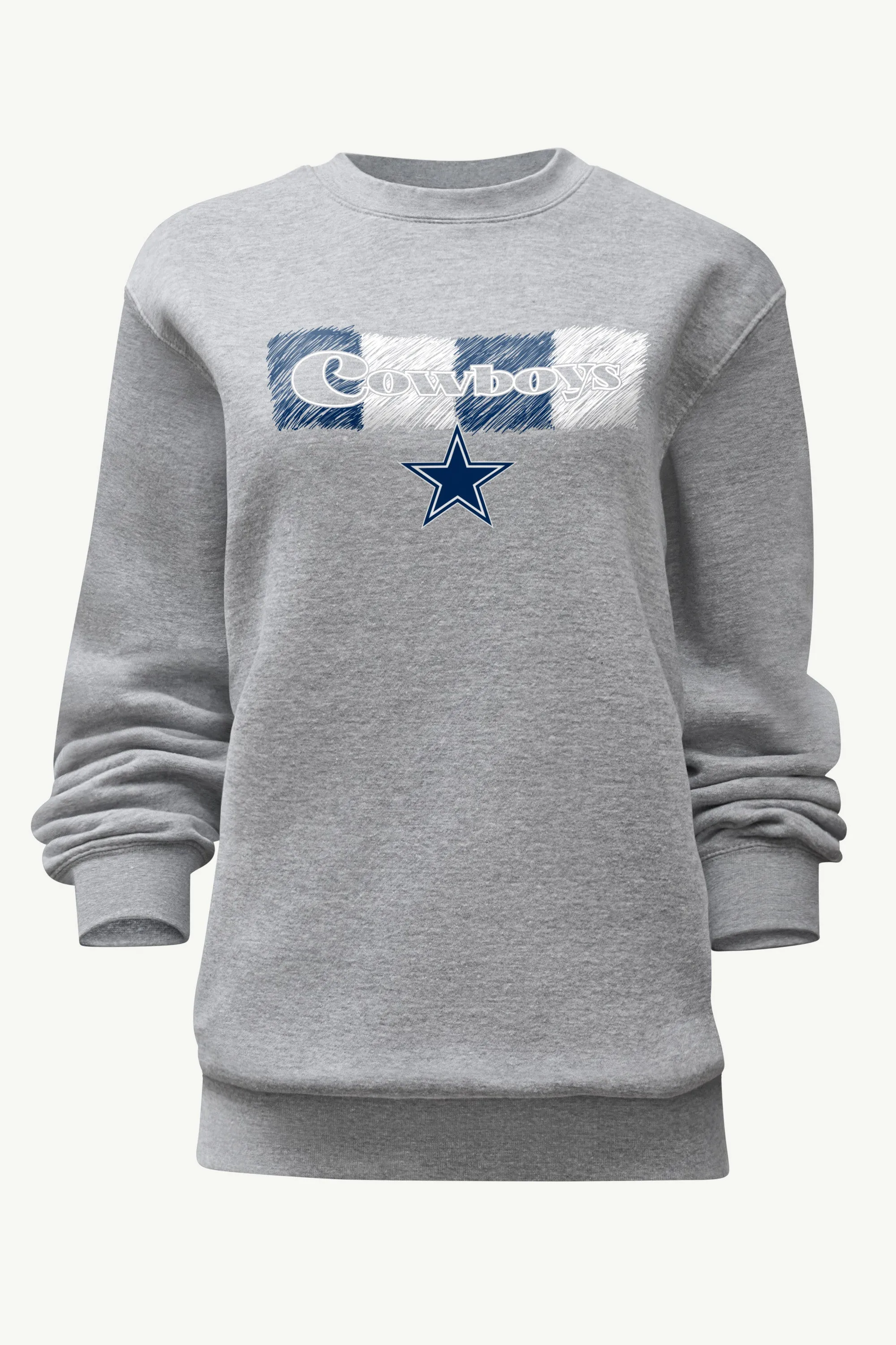 WOMENS DALLAS COWBOYS COLOR SHADING SWEATSHIRT sold by Starter