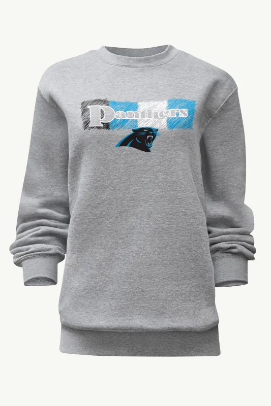WOMENS CAROLINA PANTHERS COLOR SHADING SWEATSHIRT sold by Starter