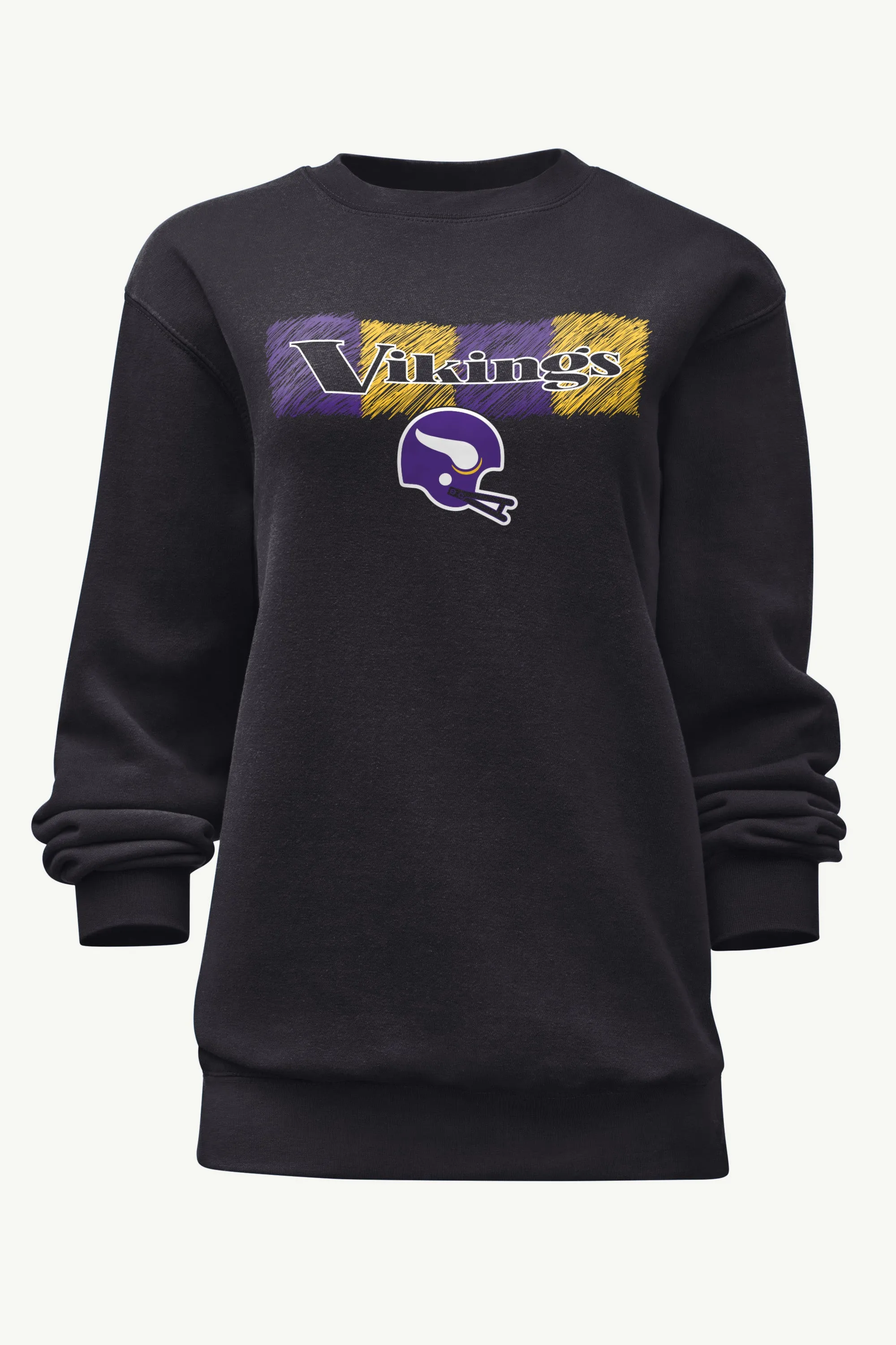 WOMENS MINNESOTA VIKINGS COLOR SHADING SWEATSHIRT sold by Starter