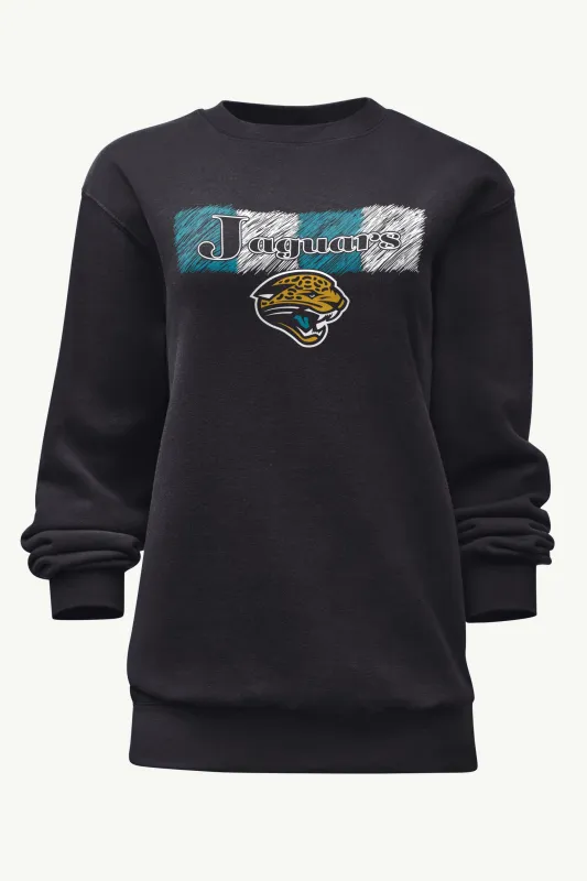 WOMENS JACKSONVILLE JAGUARS COLOR SHADING SWEATSHIRT sold by Starter