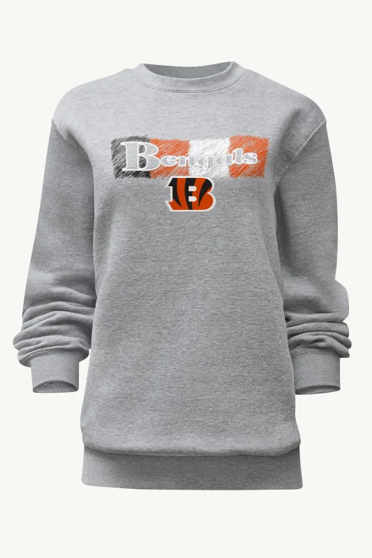 WOMENS CINCINATI BENGALS COLOR SHADING SWEATSHIRT sold by Starter