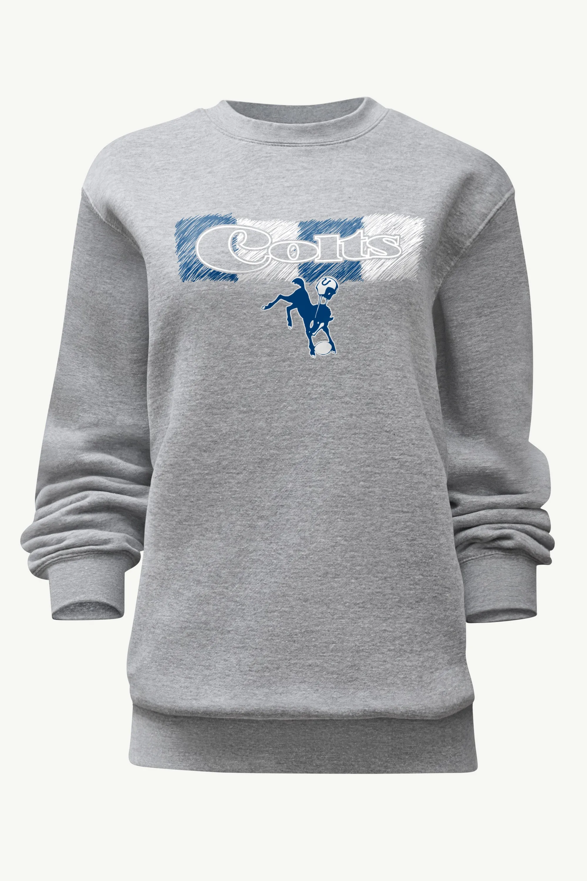 WOMENS INDIANAPOLIS COLTS COLOR SHADING SWEATSHIRT sold by Starter