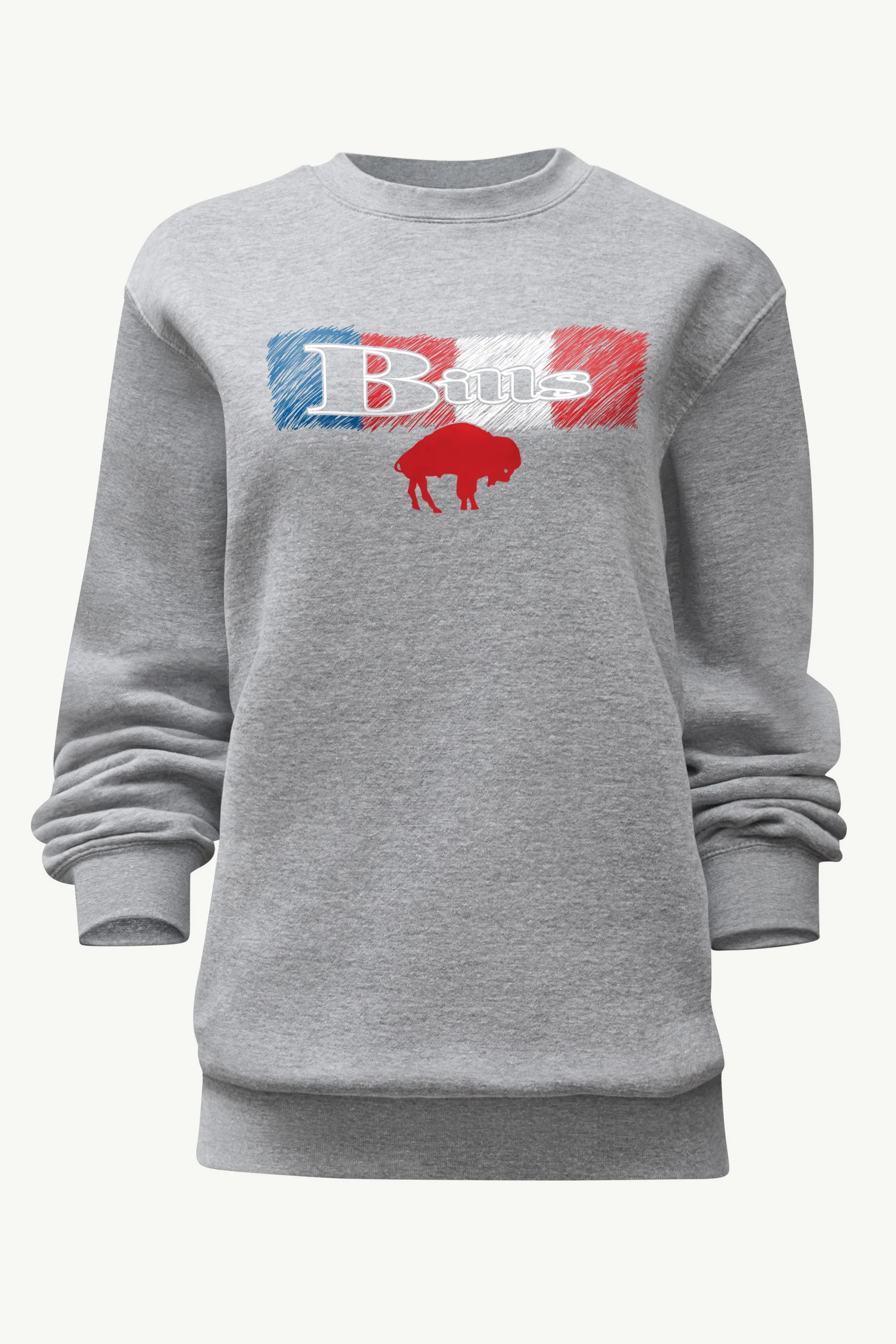 WOMENS BUFFALO BILLS COLOR SHADING SWEATSHIRT sold by Starter