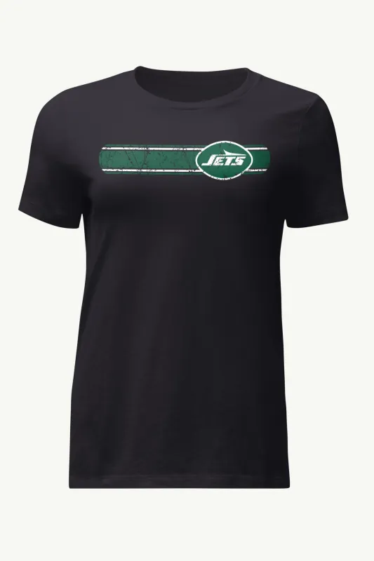 WOMENS NEW YORK JETS STRIPE T SHIRT sold by Starter