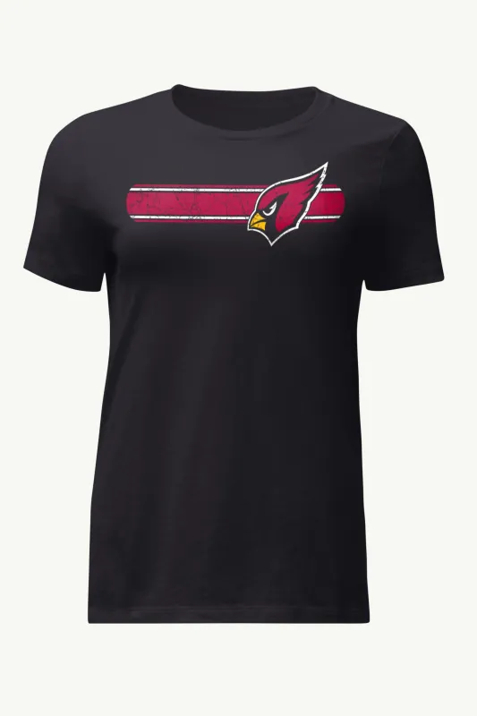WOMENS ARIZONA CARDINALS STRIPE T SHIRT sold by Starter