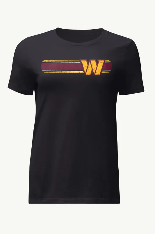 WOMENS WASHINGTON COMMANDERS STRIPE T SHIRT sold by Starter