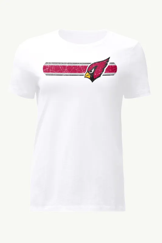 WOMENS ARIZONA CARDINALS STRIPE T SHIRT sold by Starter