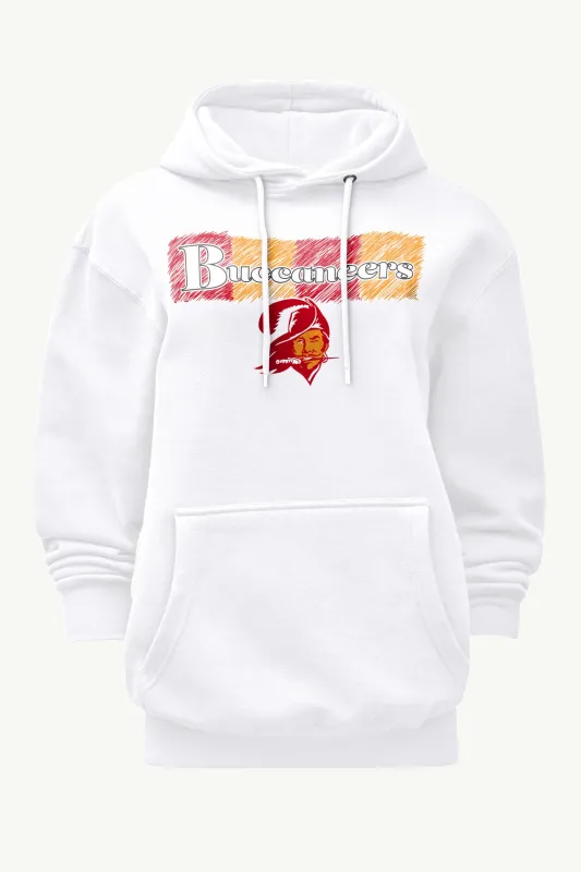 WOMENS TAMPA BAY BUCANEERS COLOR SHADING HOODIE sold by Starter