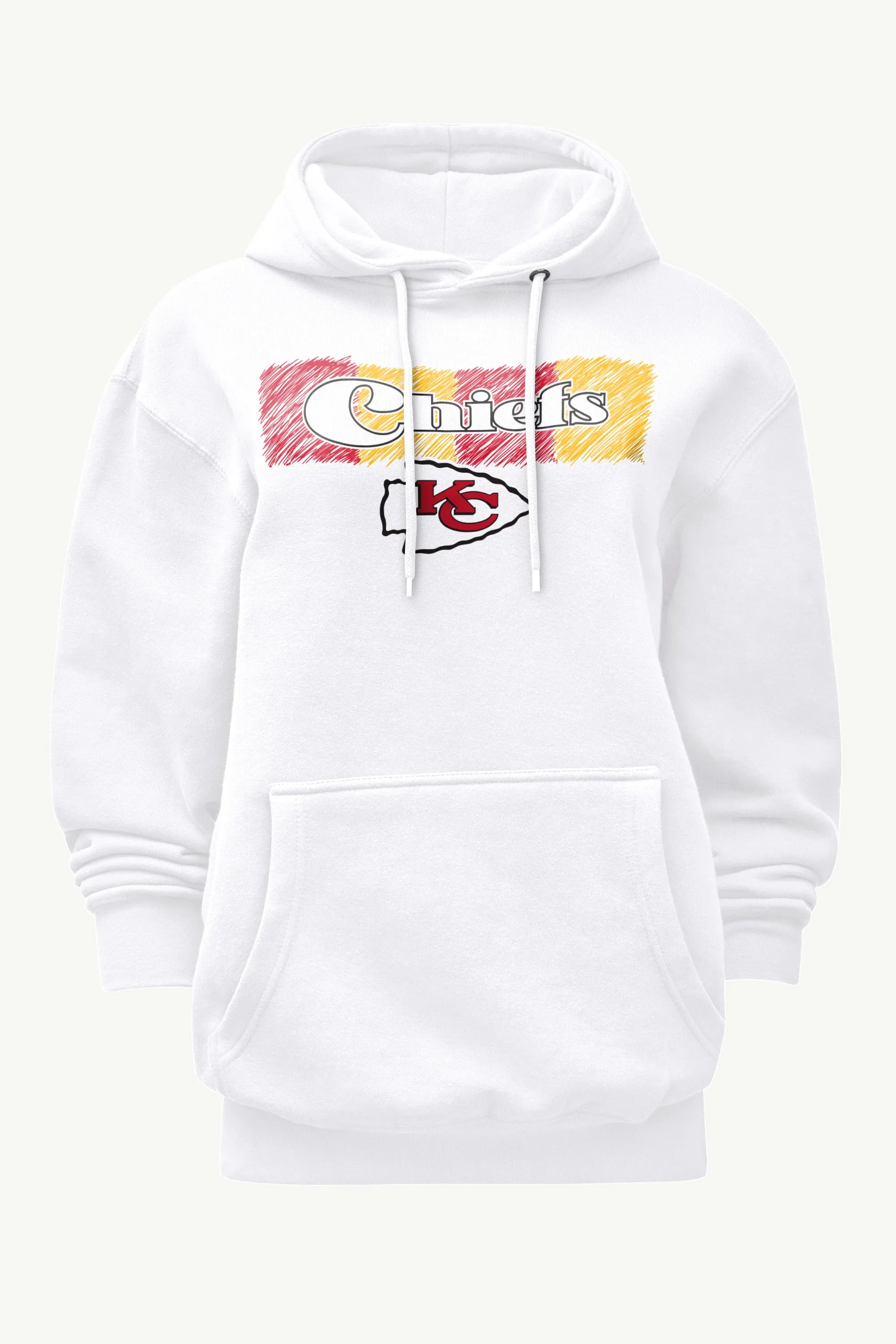 WOMENS KANSAS CITY CHIEFS COLOR SHADING HOODIE sold by Starter