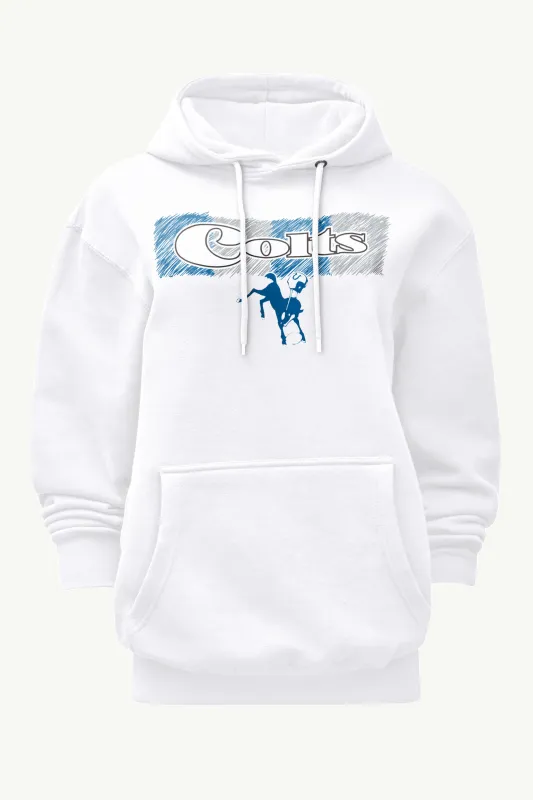 WOMENS INDIANAPOLIS COLTS COLOR SHADING HOODIE sold by Starter