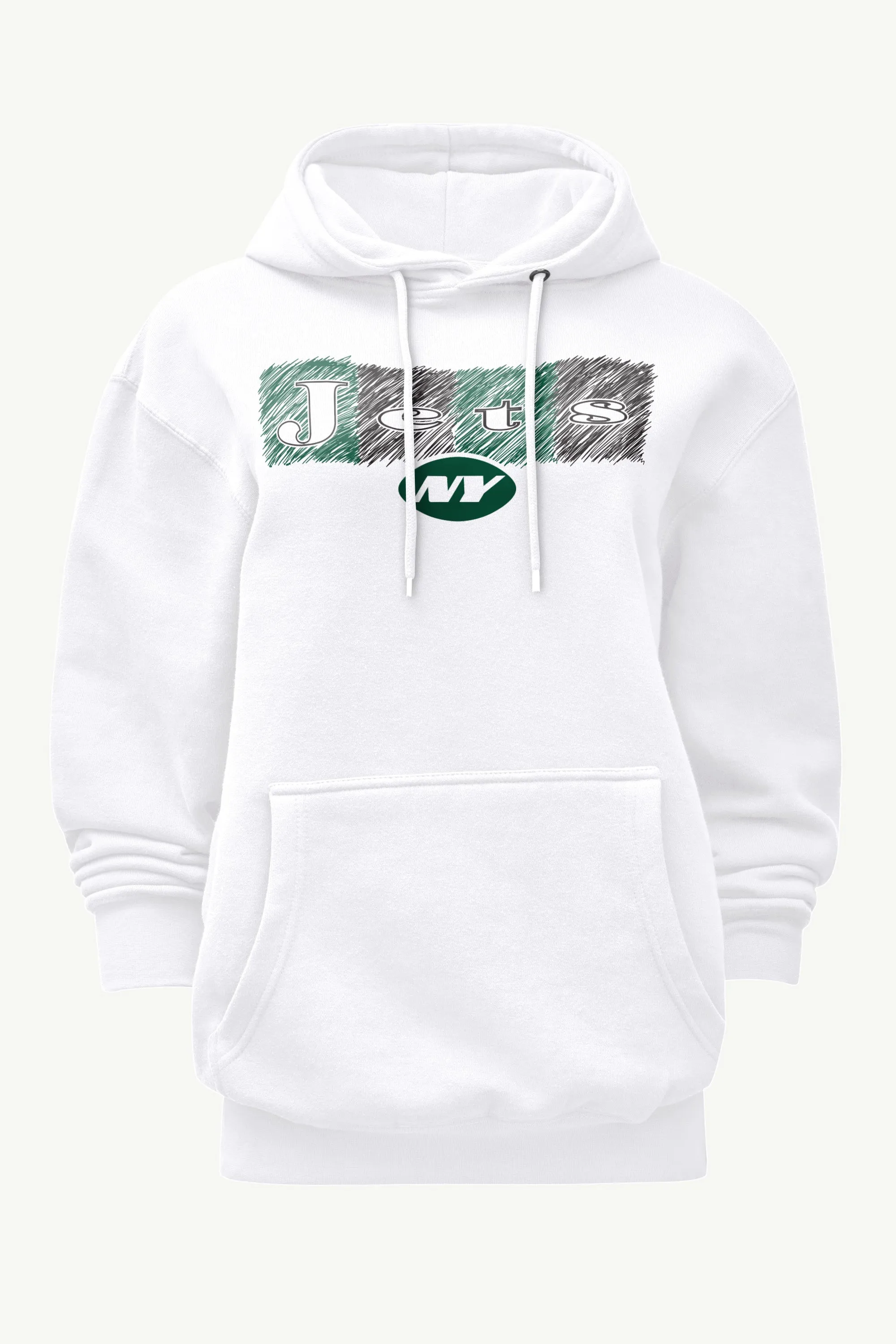 WOMENS NEW YORK JETS COLOR SHADING HOODIE sold by Starter