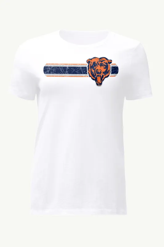 WOMENS CHICAGO BEARS STRIPE T SHIRT sold by Starter