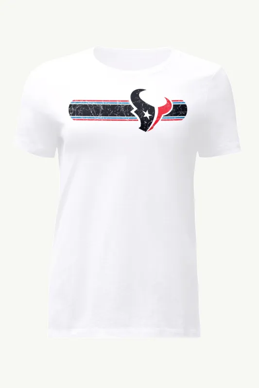 WOMENS HOUSTON TEXANS STRIPE T SHIRT sold by Starter
