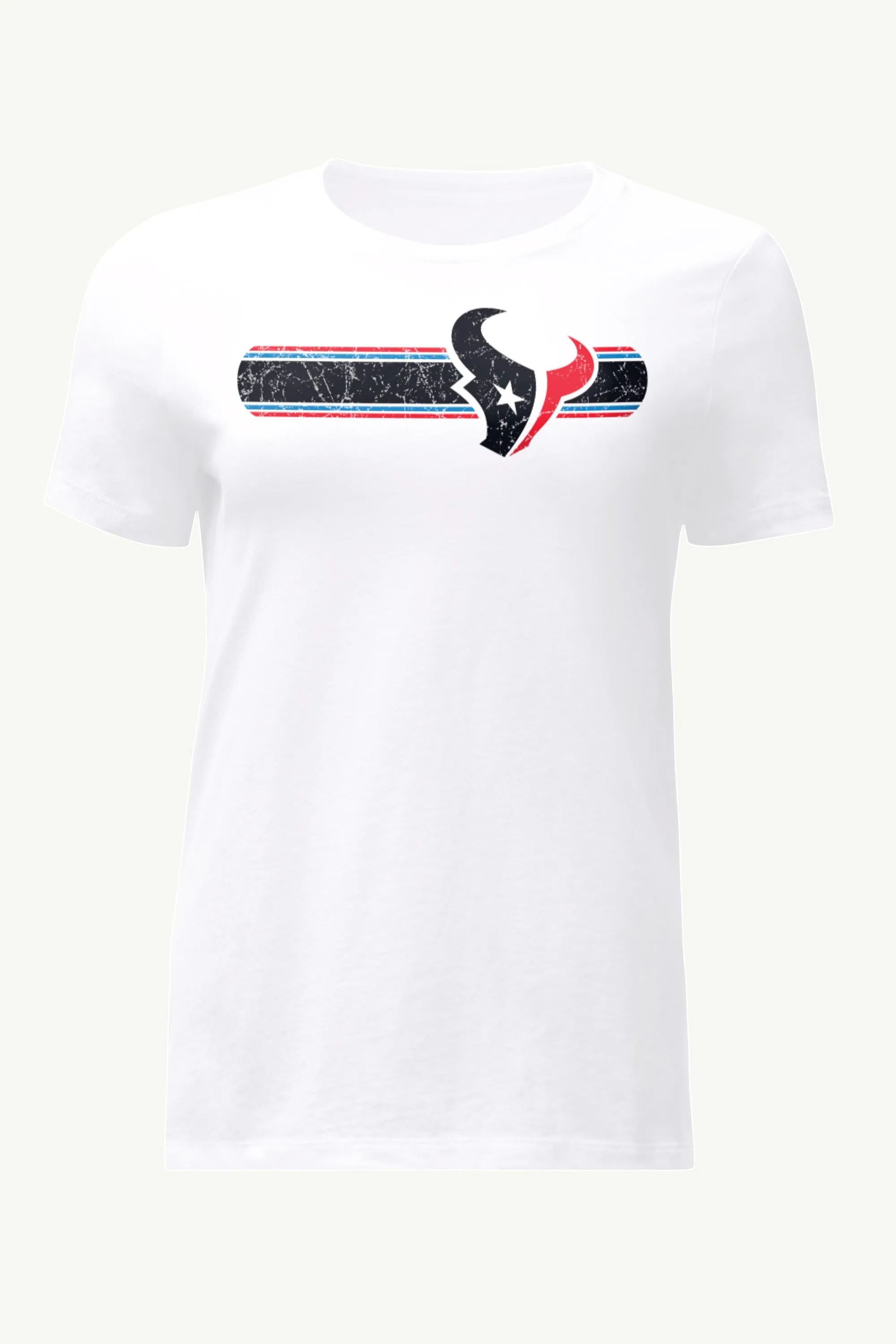 WOMENS HOUSTON TEXANS STRIPE T SHIRT sold by Starter