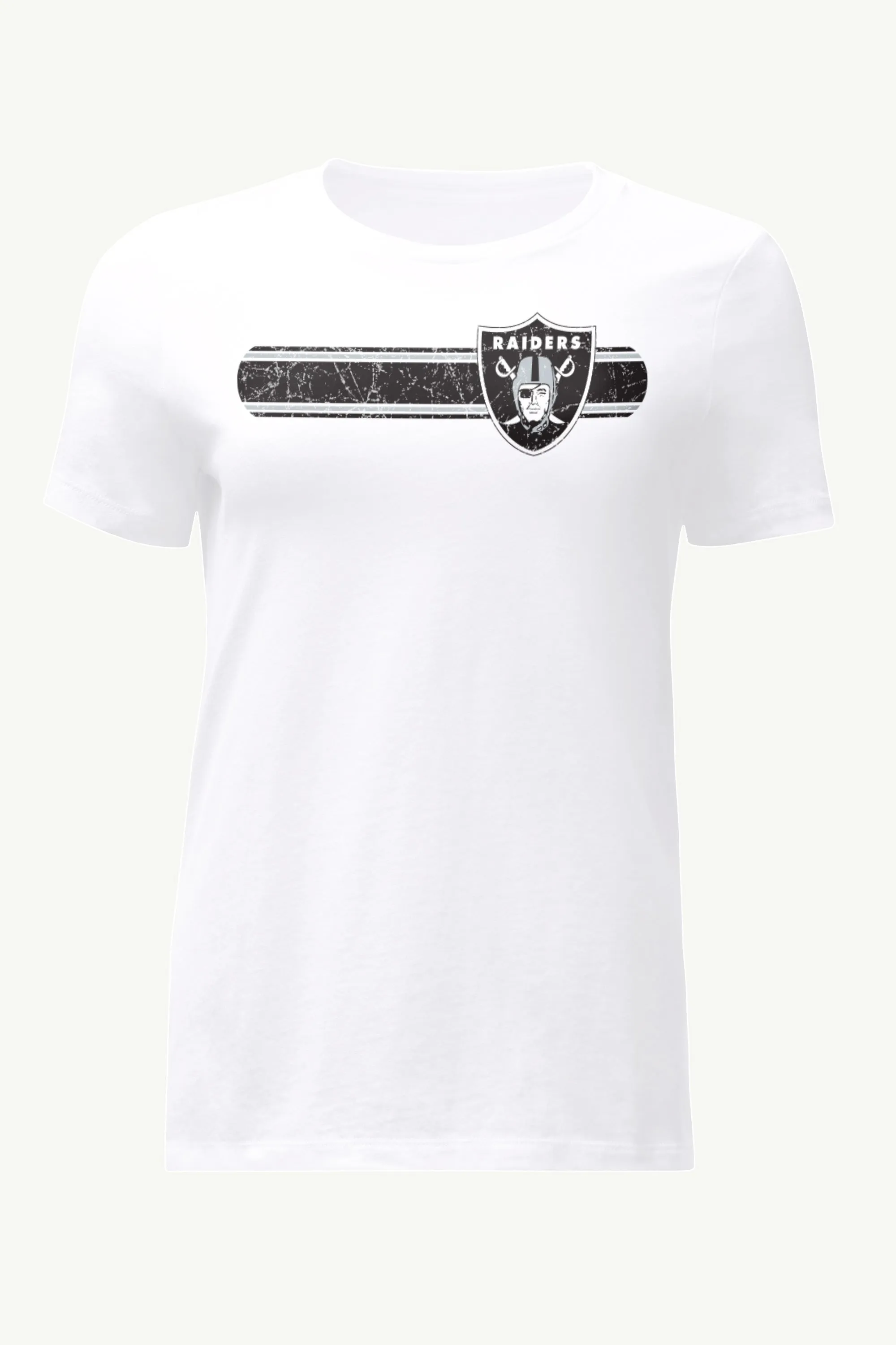 WOMENS LAS VEGAS RAIDERS STRIPE T SHIRT sold by Starter