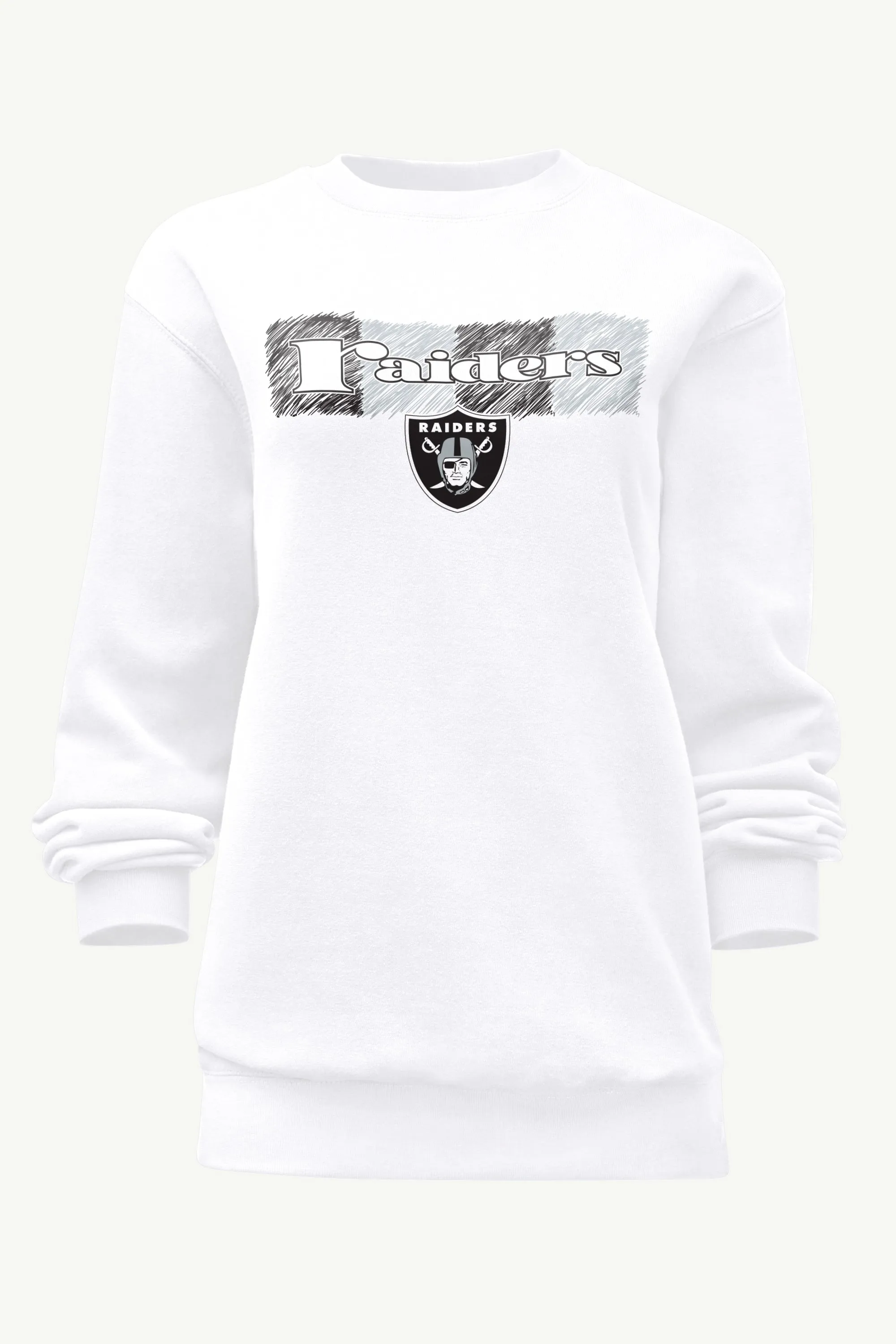 WOMENS LAS VEGAS RAIDERS COLOR SHADING SWEATSHIRT sold by Starter