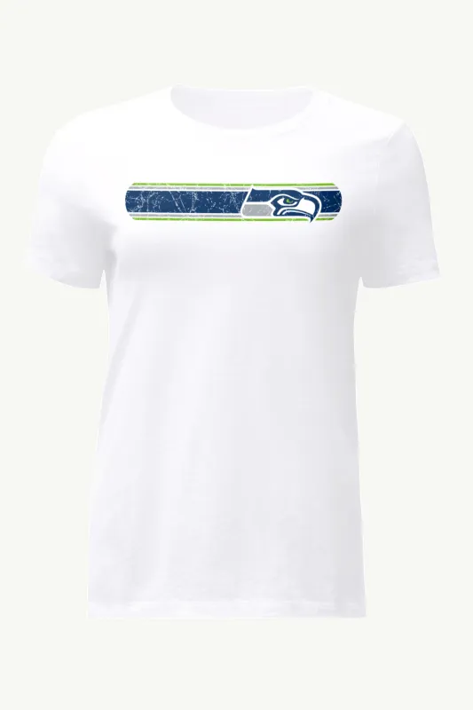 WOMENS SEATTLE SEAHAWKS STRIPE T SHIRT sold by Starter