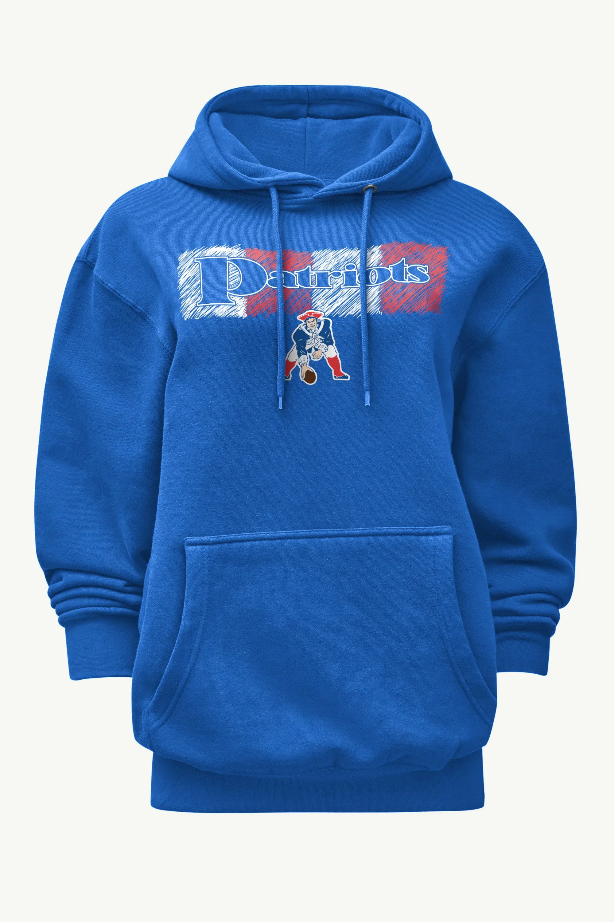 WOMENS NEW ENGLAND PATRIOTS COLOR SHADING HOODIE sold by Starter