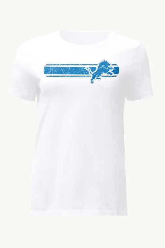 WOMENS DETROIT LIONS STRIPE T SHIRT sold by Starter