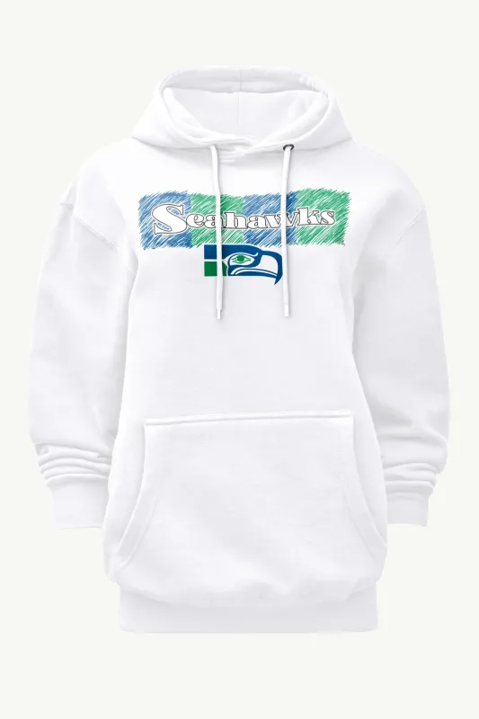 WOMENS SEATTLE SEAHAWKS COLOR SHADING HOODIE sold by Starter