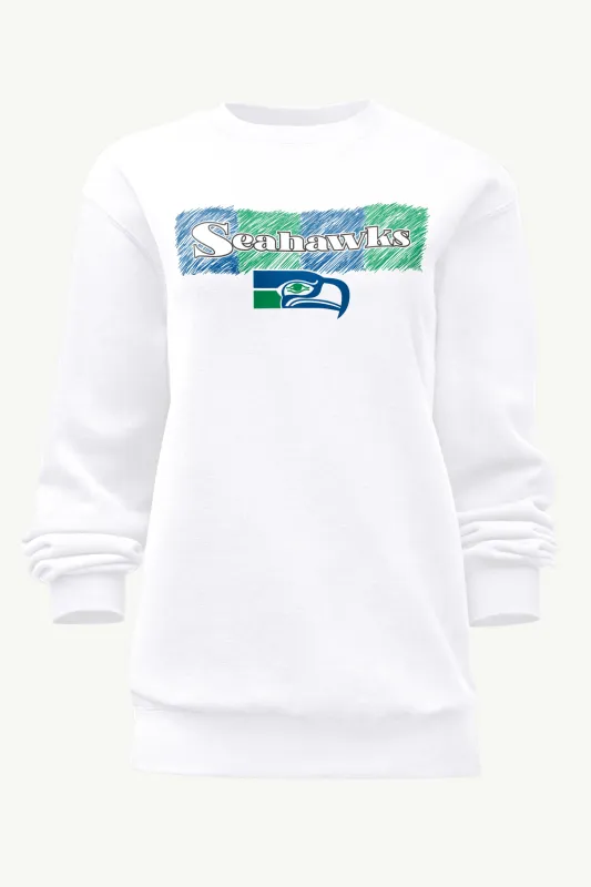 WOMENS SEATTLE SEAHAWKS COLOR SHADING SWEATSHIRT sold by Starter