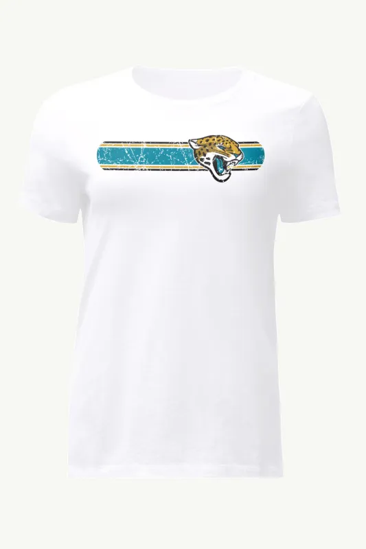 WOMENS JACKSONVILLE JAGUARS STRIPE T SHIRT sold by Starter