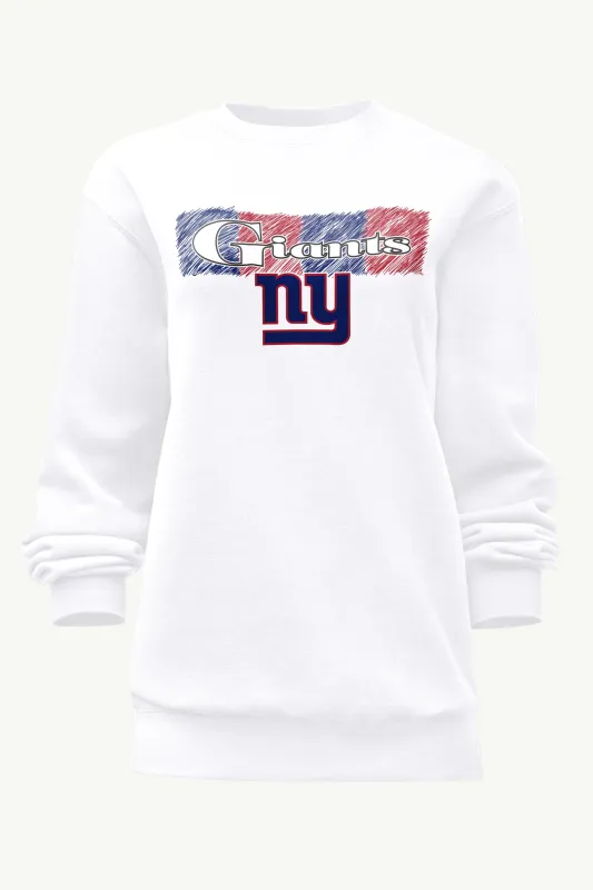 WOMENS NEW YORK GIANTS COLOR SHADING SWEATSHIRT sold by Starter