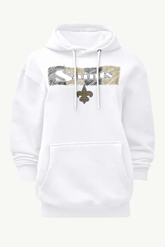 WOMENS NEW ORLEANS SAINTS COLOR SHADING HOODIE sold by Starter
