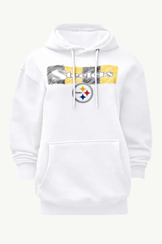 WOMENS PITTSBURGH STEELERS COLOR SHADDING HOODIE sold by Starter