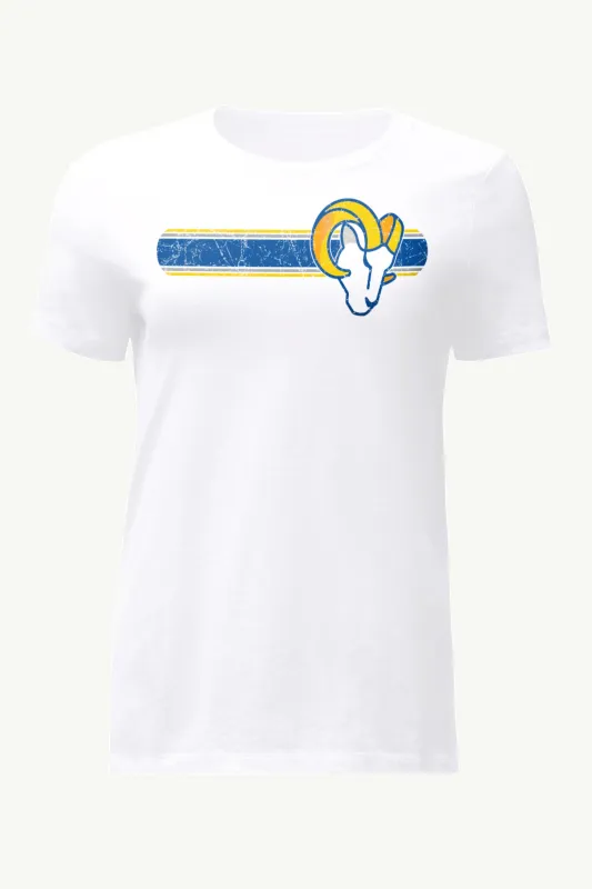 WOMENS LOS ANGELES RAMS STRIPE T SHIRT sold by Starter