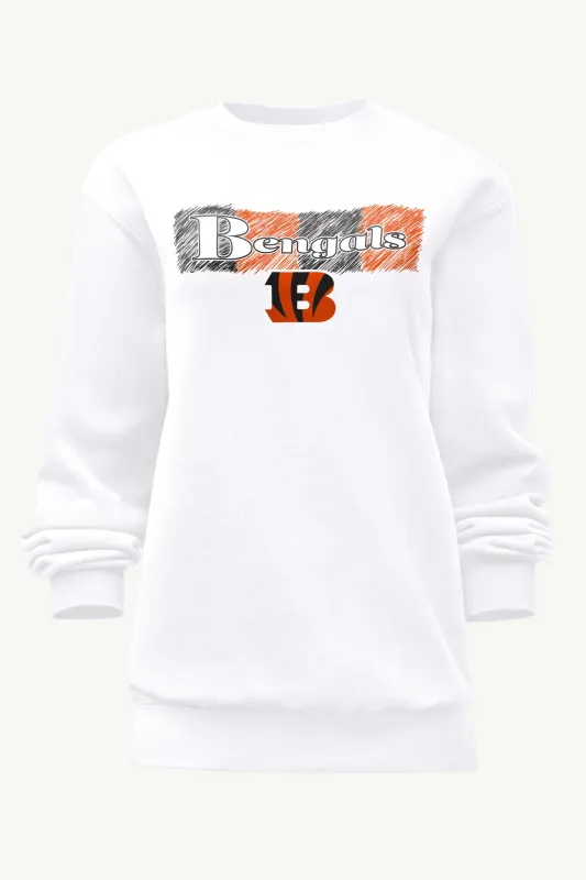 WOMENS CINCINATI BENGALS COLOR SHADING SWEATSHIRT sold by Starter