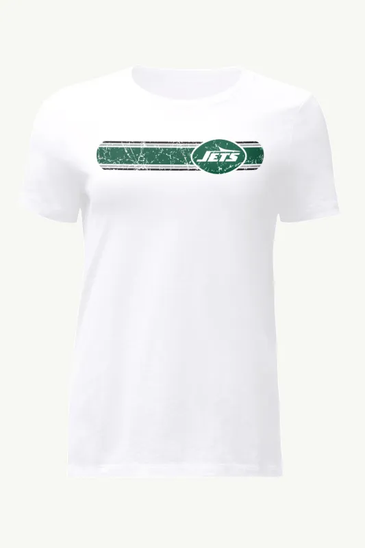 WOMENS NEW YORK JETS STRIPE T SHIRT sold by Starter