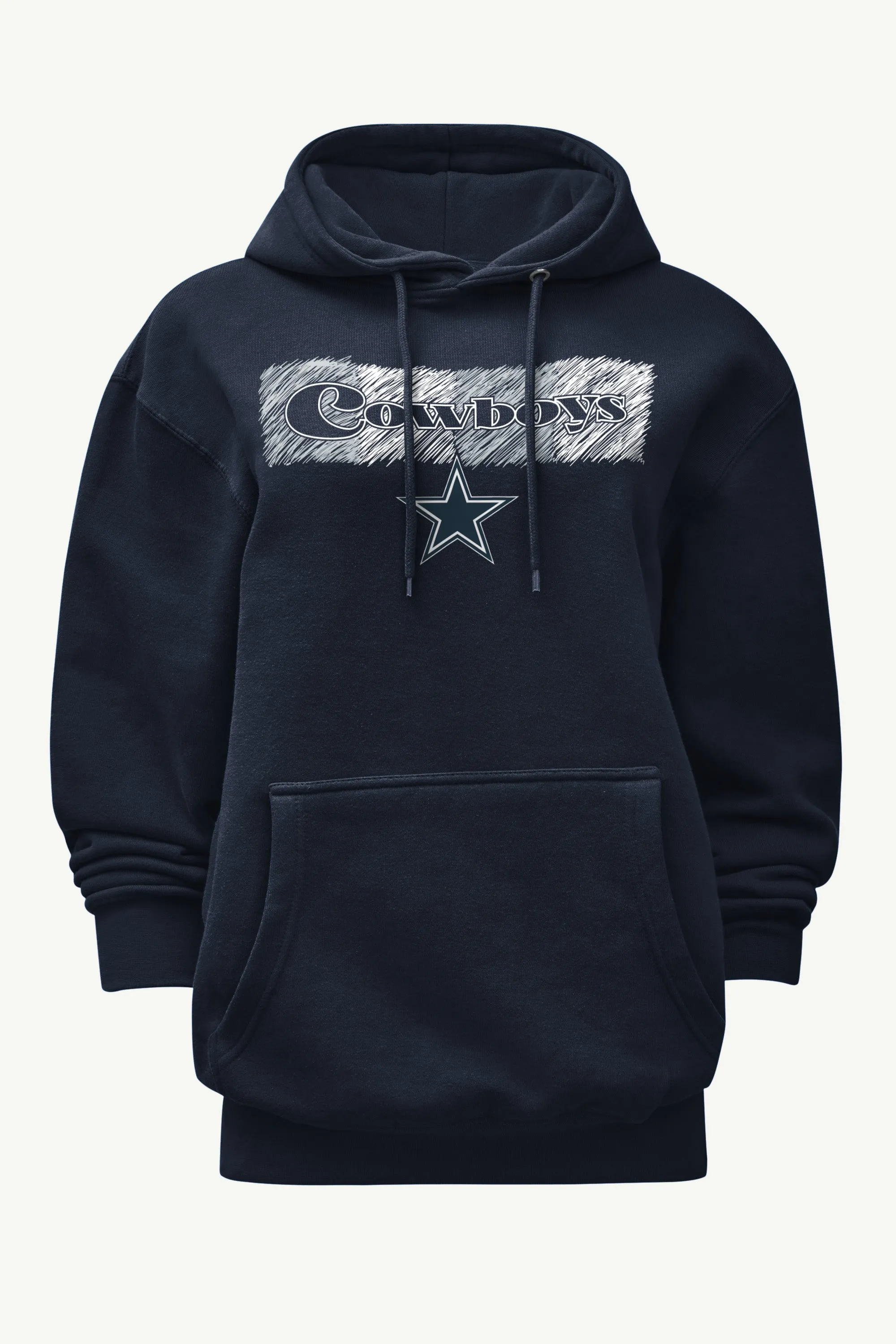 WOMENS DALLAS COWBOYS COLOR SHADING HOODIE sold by Starter