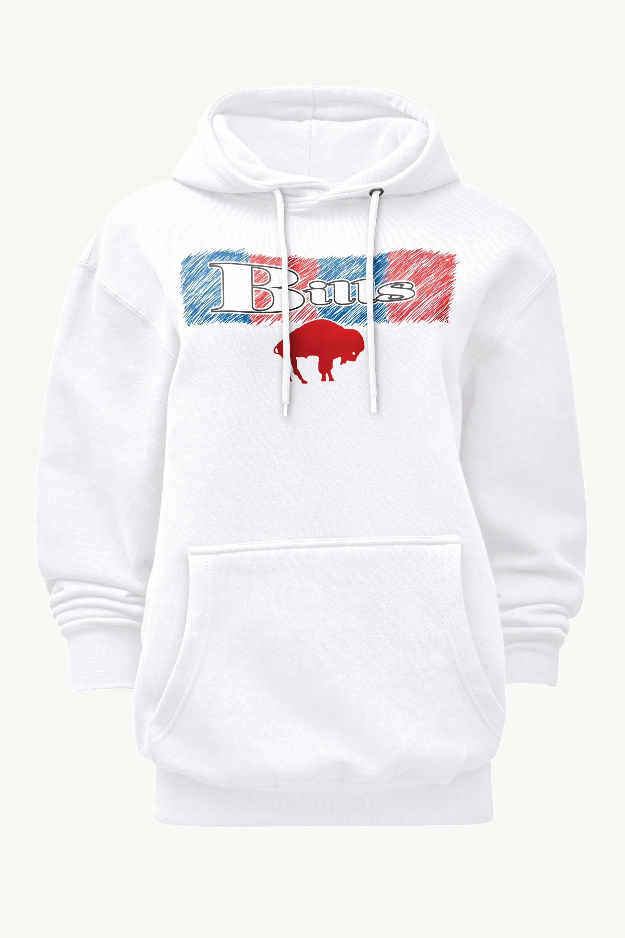 WOMENS BUFFALO BILLS COLOR SHADING HOODIE sold by Starter