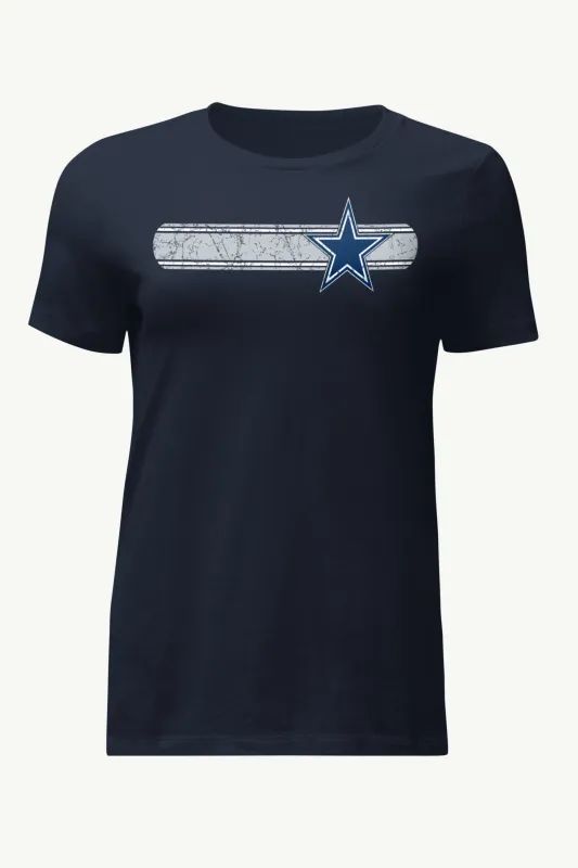 WOMENS DALLAS COWBOYS STRIPE T SHIRT sold by Starter