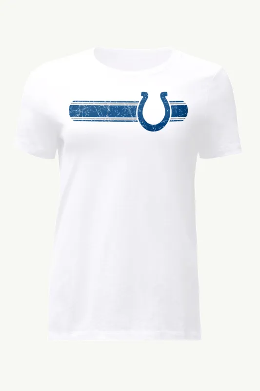 WOMENS INDIANAPOLIS COLTS STRIPE T SHIRT sold by Starter