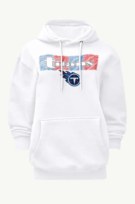 WOMENS TENNESSEE TITANS COLOR SHADING HOODIE sold by Starter