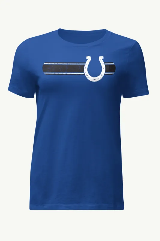 WOMENS INDIANAPOLIS COLTS STRIPE T SHIRT sold by Starter
